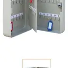 صندوق مفاتيح معدني يثبت على الحائط لتنظيم المفاتيح