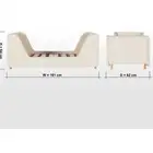 سرير اطفال هوم سنتر