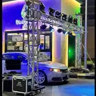 تاجير شاشات مسارح تراسات بيمات ليازر كشافات بار لد سيدي كلر