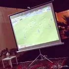 بروجكتر عالي الوضح وشاشة عرض كبيرة للإيجار