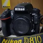 للبيع  كاميرا نيكون D810 مع ملحقات احترافية
