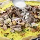 منسف اردني على الطريقة التقليدية بالسمن البلدي