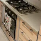 فرن و غاز 6 عيون اثنين كهربا و باقي غاز