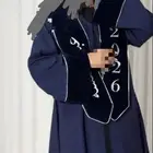 عباية تخرج وبقبعه بدون وشاح مقاس 56