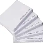 كروت ابواب فنادق ابيض و مطبوع key card