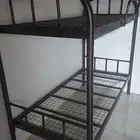 سرير حديد طابقين Iron bunk bed sleeping mattresses