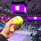 كره تنس الرسميه لبطولهSix Kingموقعه للاعبهKaterina Siniakova