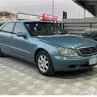 مرسيدس S300 موديل 2002 (مخزنة) العداد 61 ألف بحالة الوكالة .