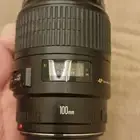 عدسة كانون ماكرو 100mm canon ذهبي