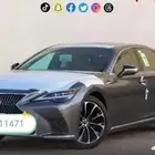 لكزس LS500HH هايبرد رمادي لوحات 2022