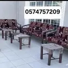 كراسي كويتية مركاز حديد جديدة