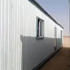 للبيع غرفة بركس متنقلة جاهزة مع دورة مياه ومطبخ 12في 3 75