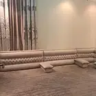 مجلس ارضي كامل مساند وفرش مع ستاره للبيع