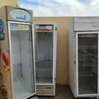 5 ثلاجات ورفوف بقالة للبيع مستعجل