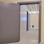 The teachers wall paint was done perfectly