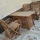 طاولة 4 كراسي خشب