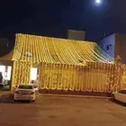 تاجير كراسي طاولات ضيافه قهوجيه وصبابين جلسات شعبيه دفايات ع