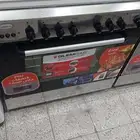 فرن جليم غاز مقاس 80 في 50 شغال إشعال ذاتي وشوايه ولمبا