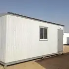 للبيع غرفة بركس متنقلة جاهزة برتبل كارافان مجلس 4 في 6