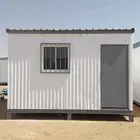 للبيع غرفة بركس متنقلة جاهزة برتبل كارافان غرفة حارس 4 في 4