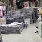 سرير حديد مع مراتب جمله