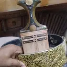 جنبية يمني عزيري النصلة سبيكة دبابة الحزام خيط يدوي