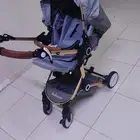 عربة اطفال شبه جديد استخدام شهر