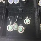 اطقم وخواتم فضه بأحجار مميزه