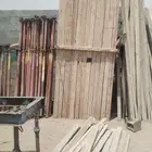 للبيع خشب وجكات عدة مقاولات