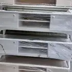 طاولات تلفزيون خشبي جديد استاند شاشه متنقله كفرات توصيل