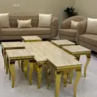 طاولة رخام ستيل