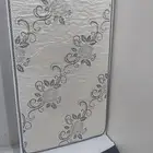 سرير خشب لون ابيض