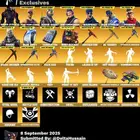 حساب فورت نايت نادر فيه 182 سكن