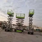 سيزر لفت للايجار من 8متر الى 18 متر كهرباء وديزل سيزرلفت