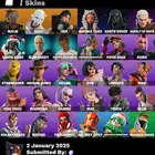 حساب فورت نايت 30 سكن مب للتبديل ب 39 ريال