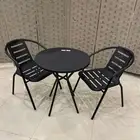 كرسيين وطاولة خارجي