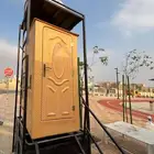 حمامات سهل تنقل فيبر جلاس عربي وفرنجي