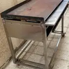 صاج برجر وفطيره.