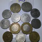 عملة معدنية خليجية ومصرية قديمة