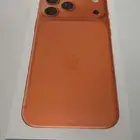 ايفون 17 بروماكس 256 برتقالي جديد بكرتونه للبيع