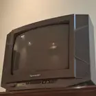 تلفزيون قديم - SHARP CRT TV