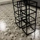 للبيع ارفف حديد مستخدمه