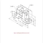 رسم هندسي دراونق لكلية الجبيل والمعهد التقني