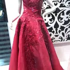 فستان للعرس لون احمر