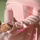 فستان وردي تسليم فوريm s