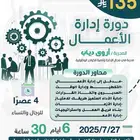 دورة ادارة الاعمال معتمده اونلاين