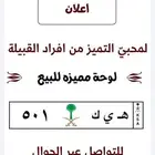 لوحة مميزة 501