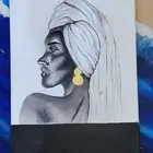 لوحة فنية يدوية فاخرة -كانفس