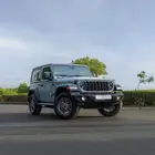 جيب رانجلر سبورت اس 2025 خليجي اصفار مع ضمان الوكيل