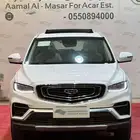 جيلي ازكارا فل كامل موديل 2023 اصفار -صيانه مجانيه 50 الف